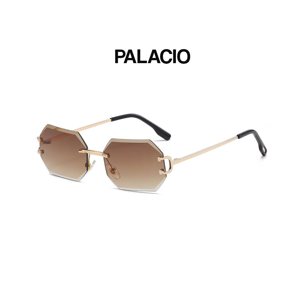 Palacio - Gold & Brown Sunglasses