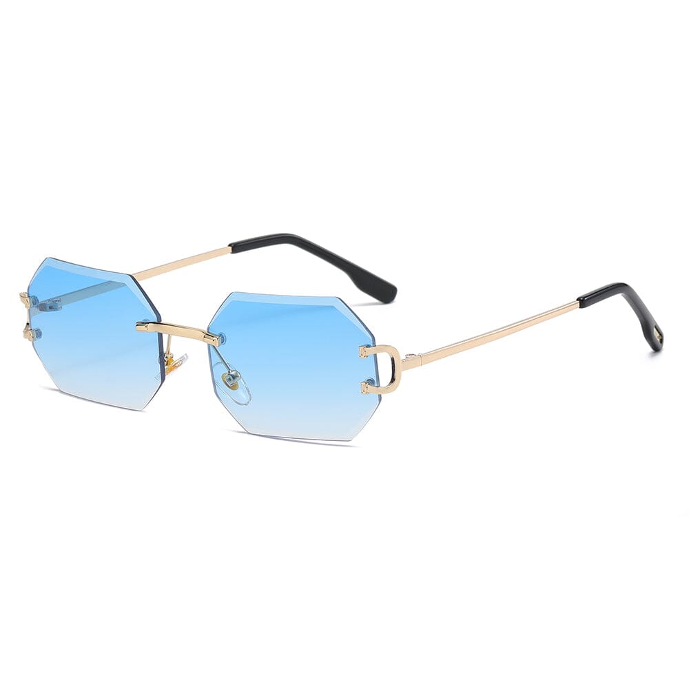 
                  
                    Palacio - Gold & Gradient Blue Sunglasses
                  
                