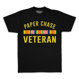 Paper Chase Veteran - Black T-Shirt