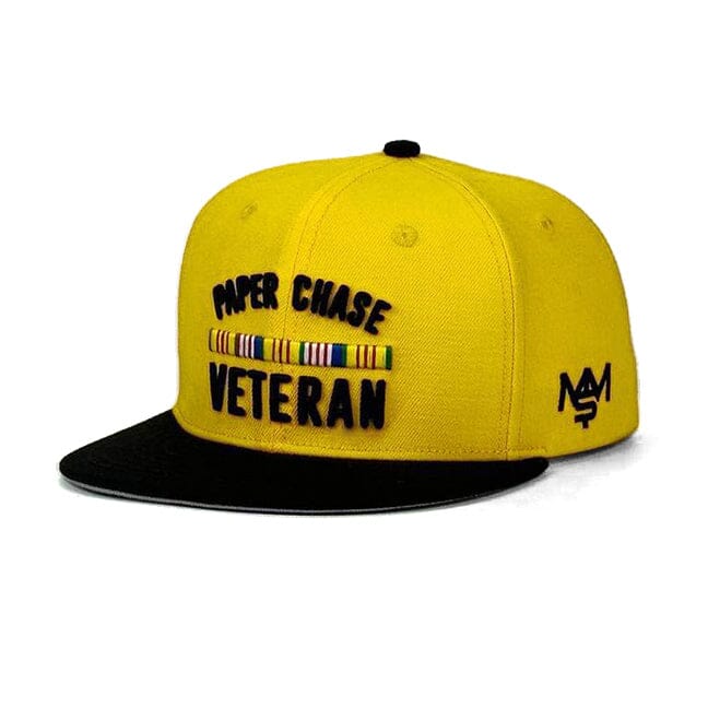 
                  
                    Paper Chase Veteran - Yellow Snapback Cap
                  
                