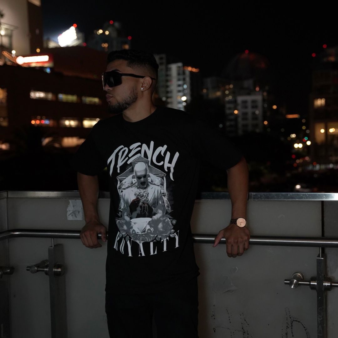 
                  
                    Trench Royalty -  Black T-Shirt
                  
                