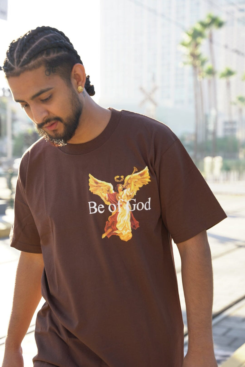 Be of God - Brown T-Shirt T-Shirt Million Dolla Motive 
