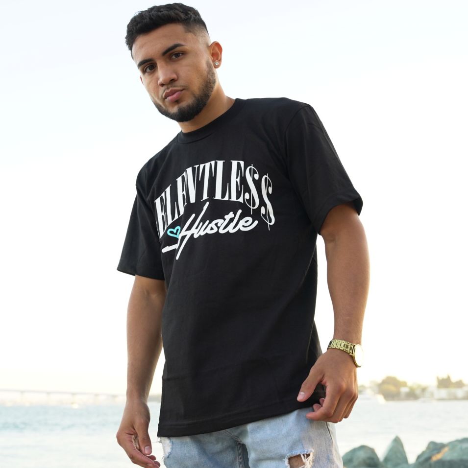 
                  
                    Relentless Hustle - Black T-Shirt
                  
                