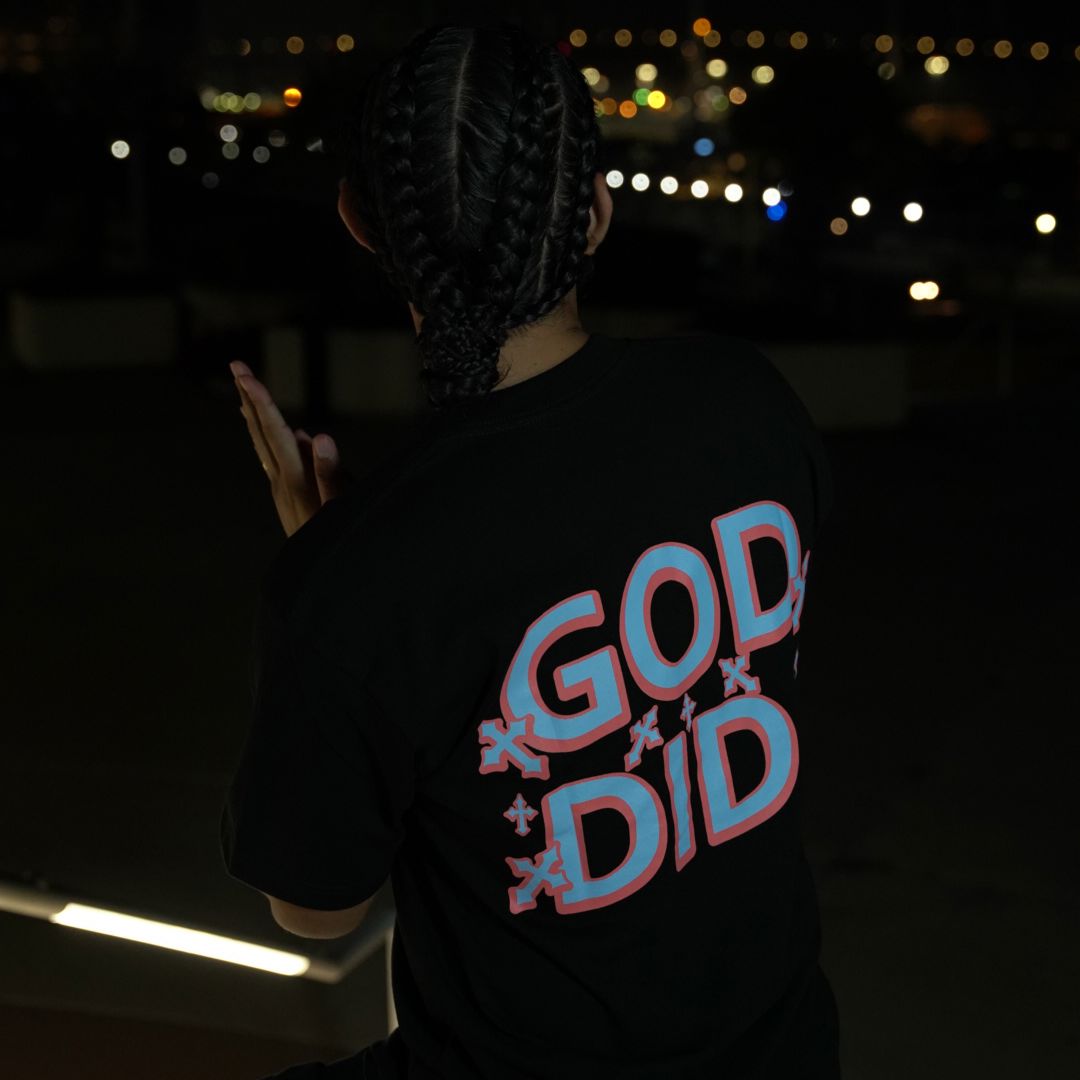 
                  
                    Believe In Yourself, God Did - Black T-Shirt
                  
                