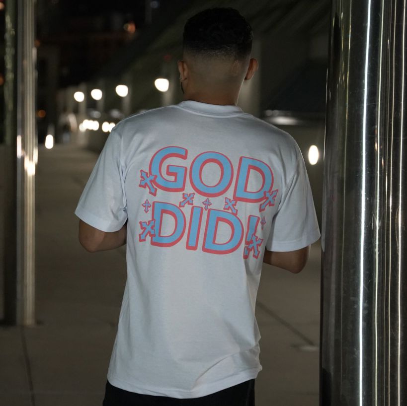 
                  
                    Believe In Yourself, God Did - White T-Shirt
                  
                