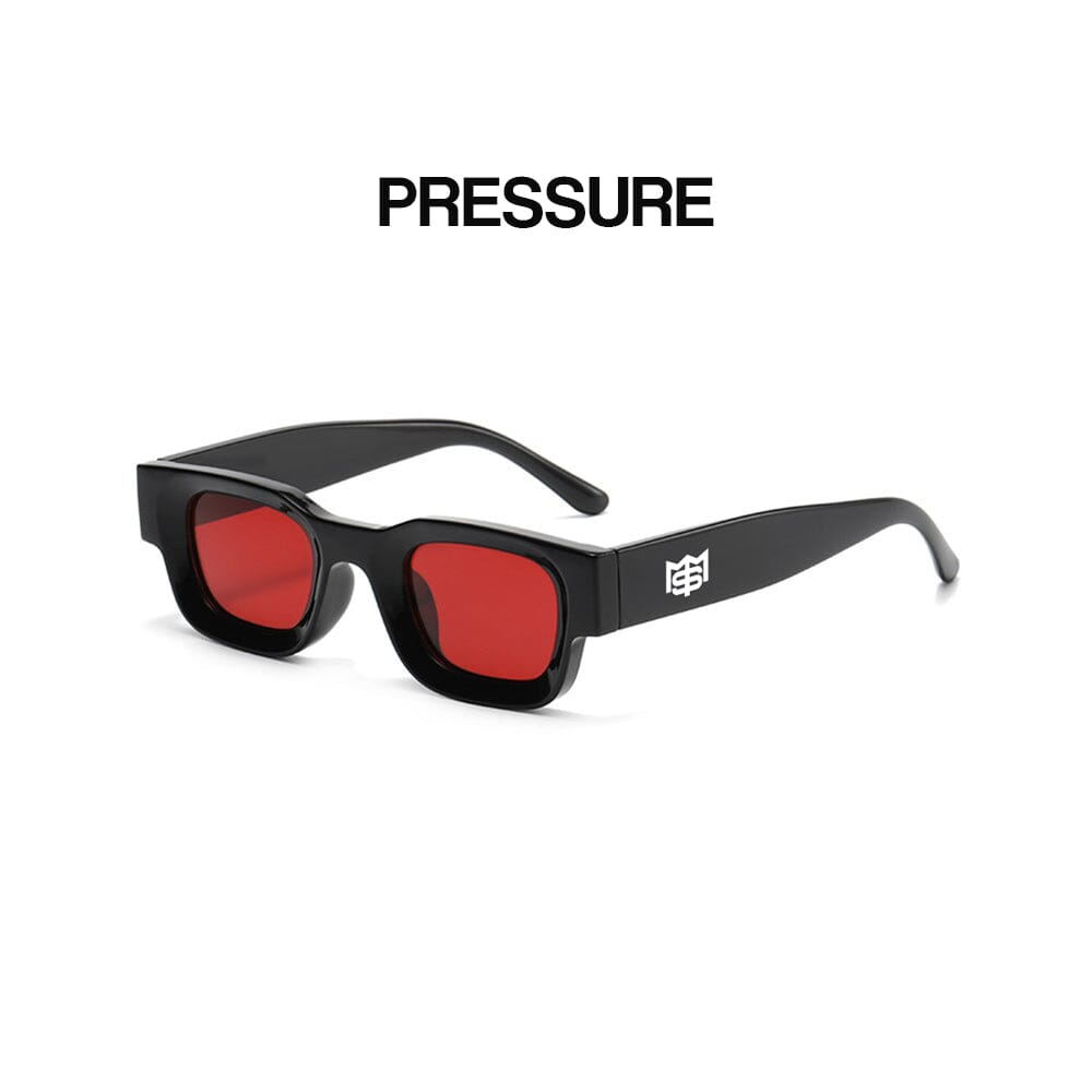 Pressure - Black & Red Sunglasses