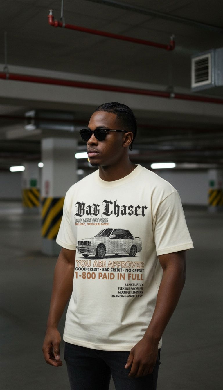 Bag Chaser - Natural Sail T-Shirt