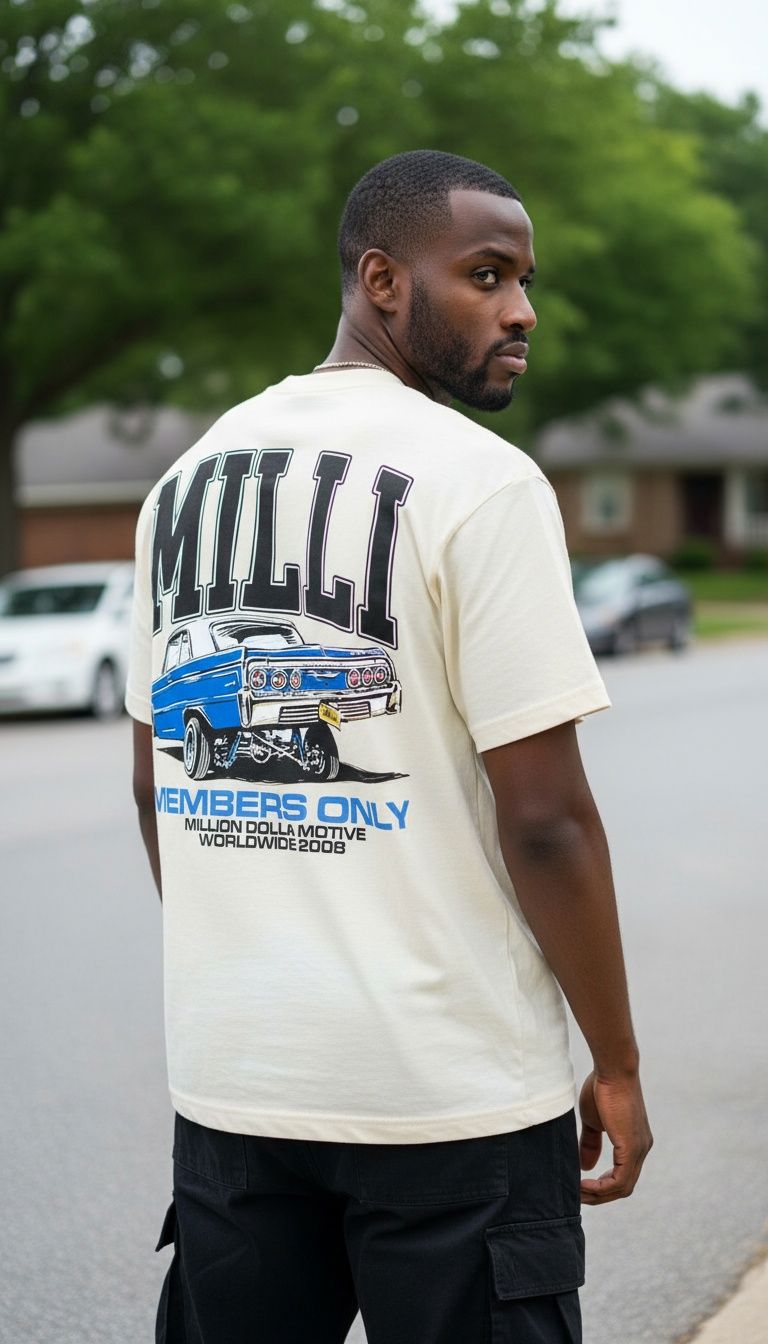 Milli Lowrider Members Only - Natural Sail T-Shirt