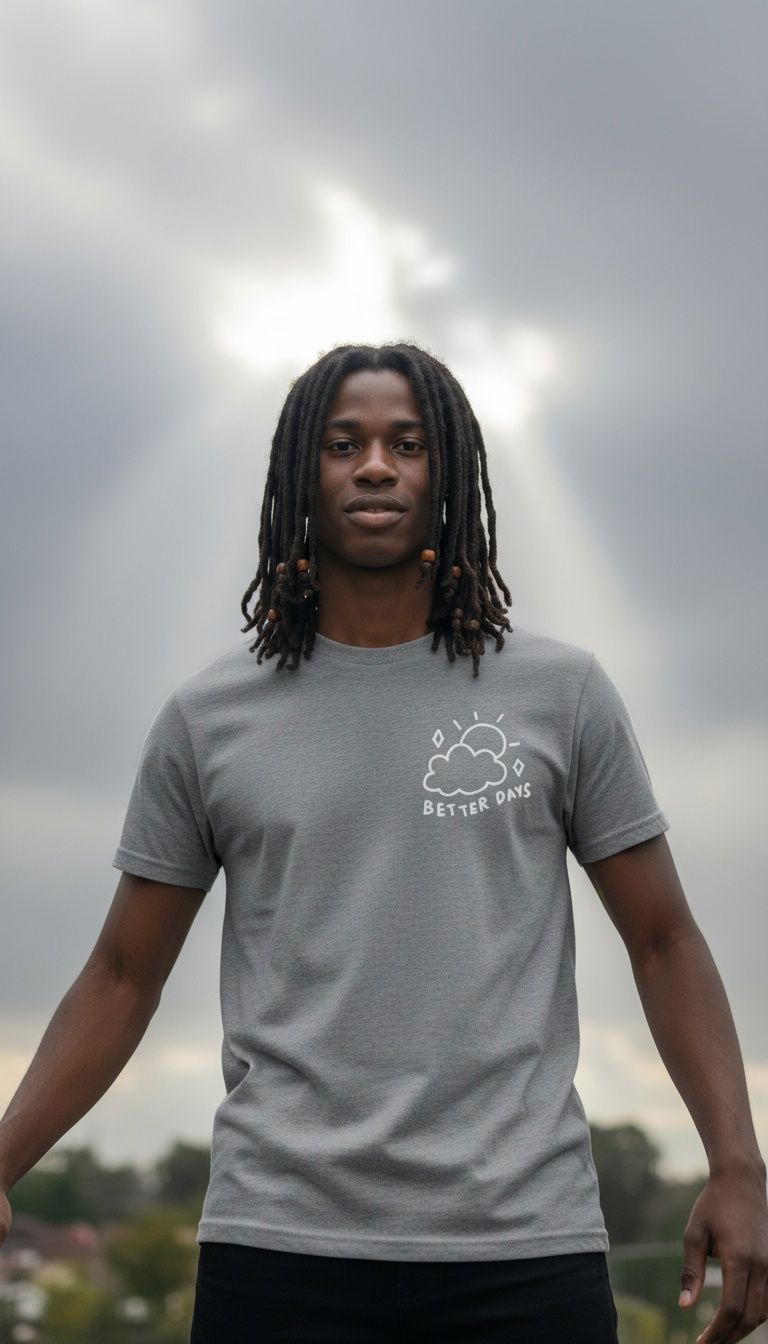 Better Days Will Come - Heather Grey T-Shirt