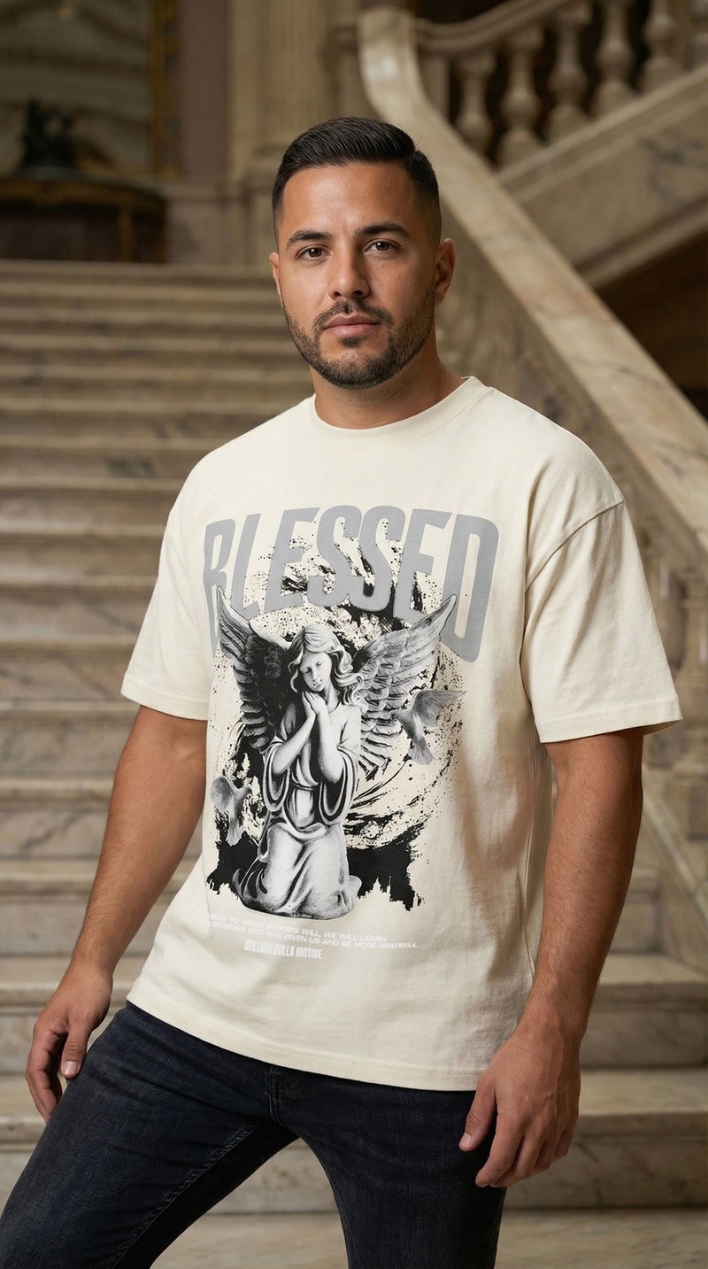 Blessed Angel 2.0 - Natural Sail T-Shirt