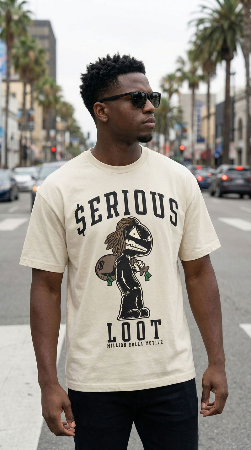 Serious Loot - Natural Sail T-Shirt