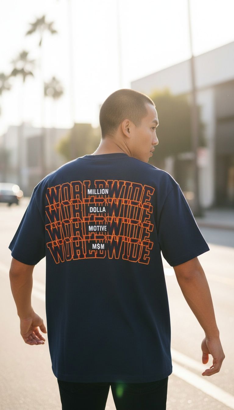 M$M Worldwide - Navy T-Shirt