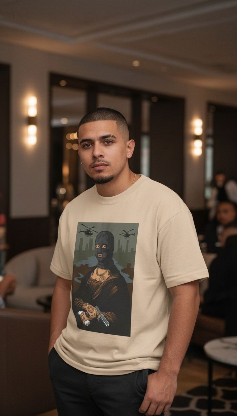 Money Lisa - Khaki T-Shirt