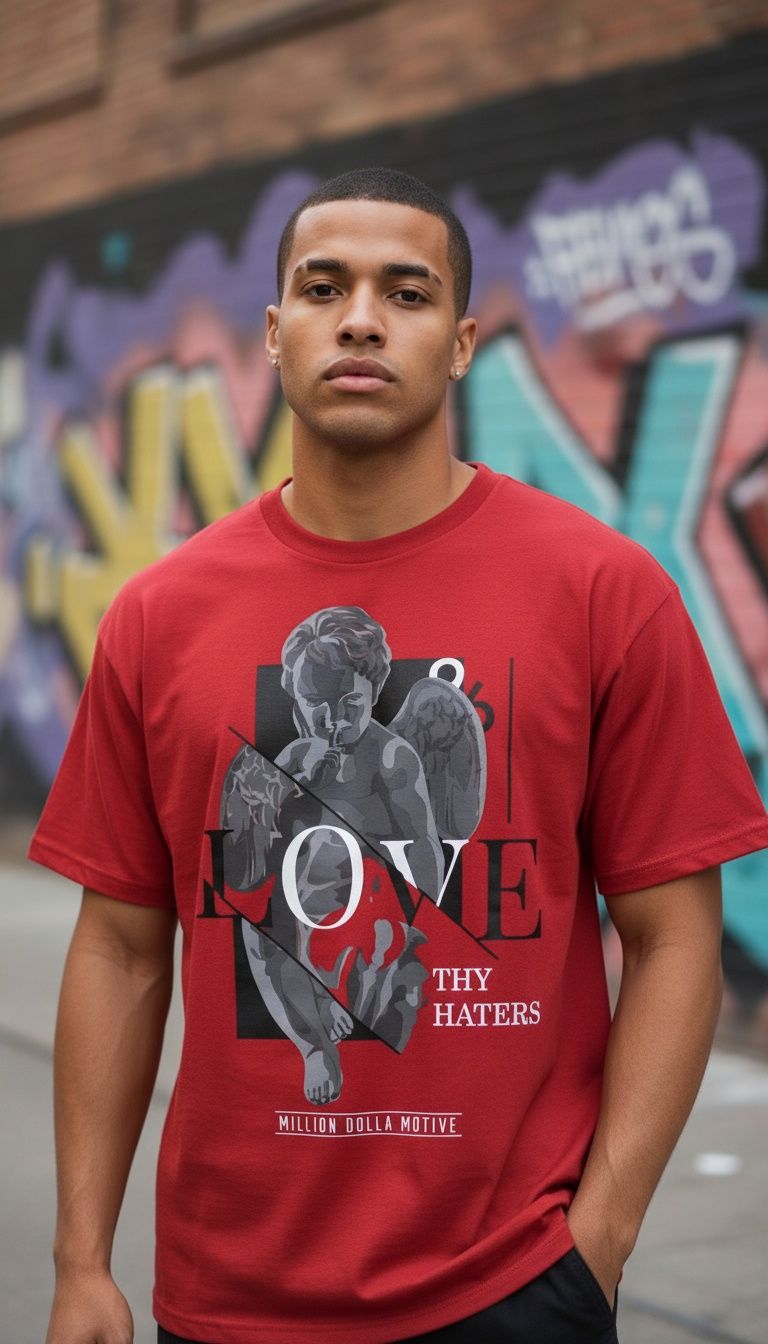 Love Thy Haters - Red T-Shirt