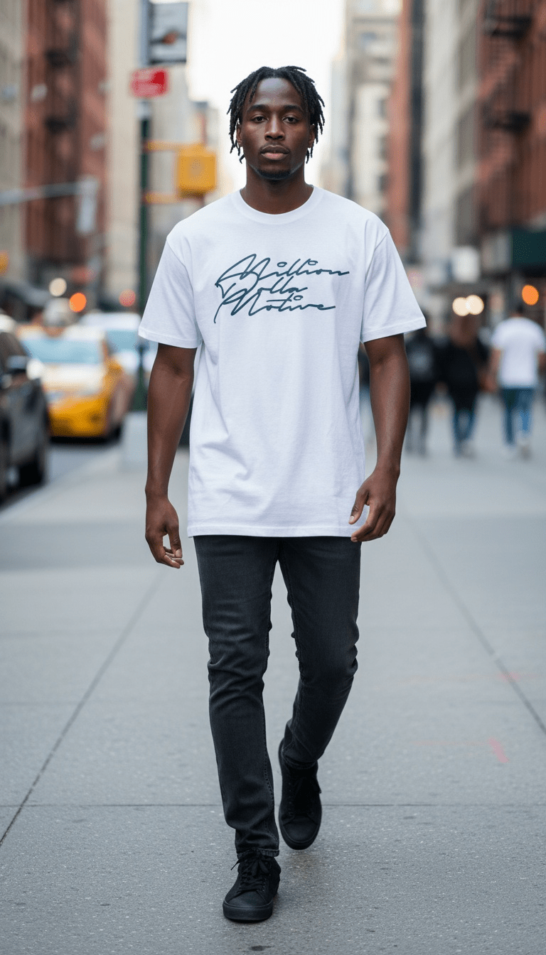 
                  
                    Grind Hustle Execute - White T-Shirt
                  
                