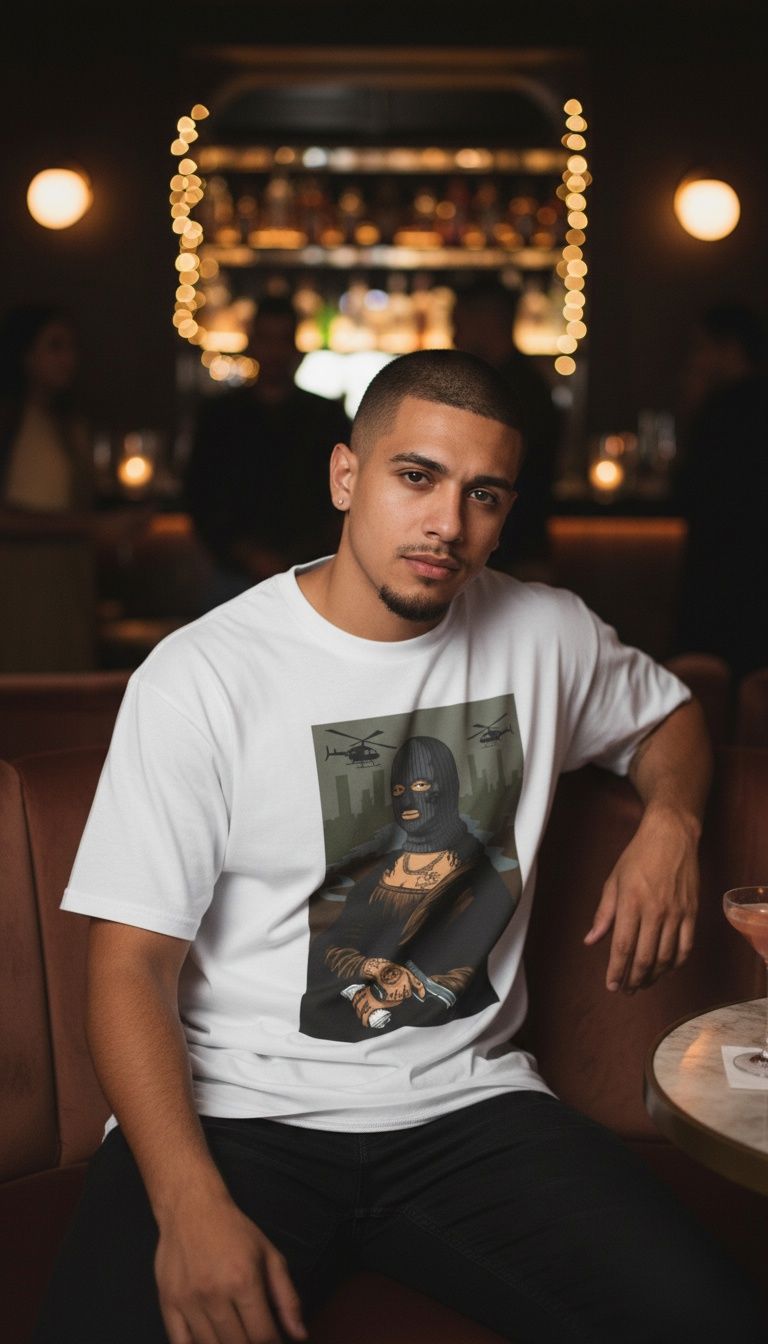 Money Lisa - White T-Shirt