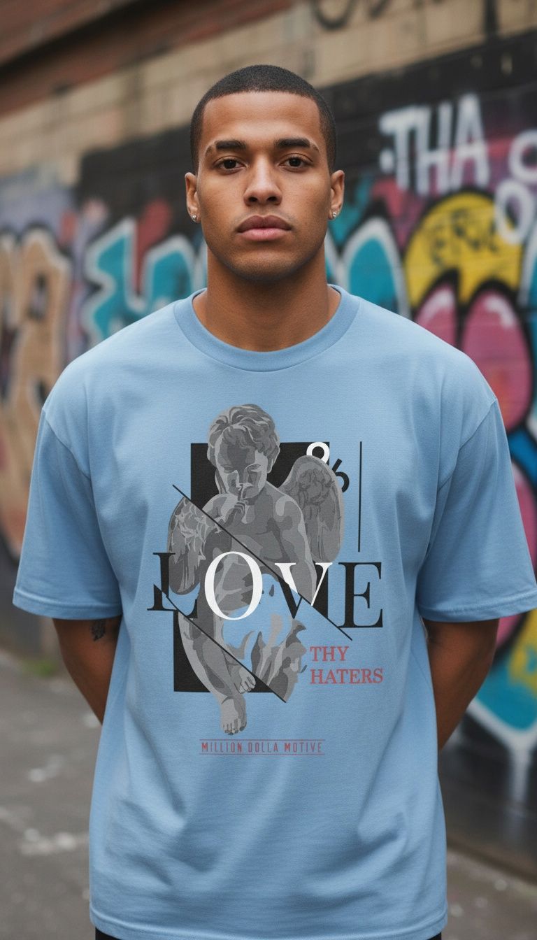 Love Thy Haters - University Blue T-Shirt