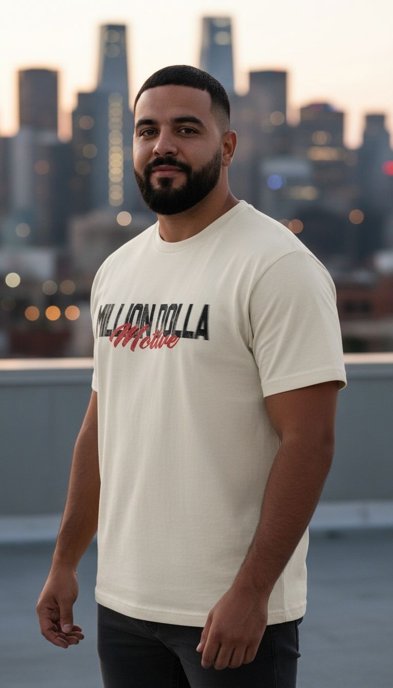 Rich Risk Mentality - Natural Sail T-Shirt