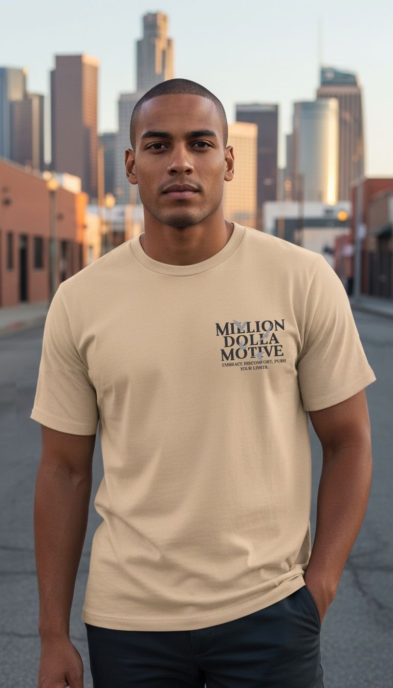 Push Your Limits - Khaki T-Shirt