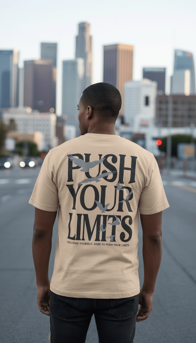 
                  
                    Push Your Limits - Khaki T-Shirt
                  
                