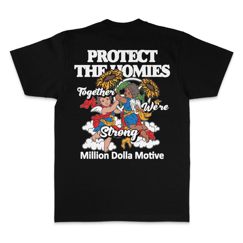 Protect the Homies - Black T-Shirt