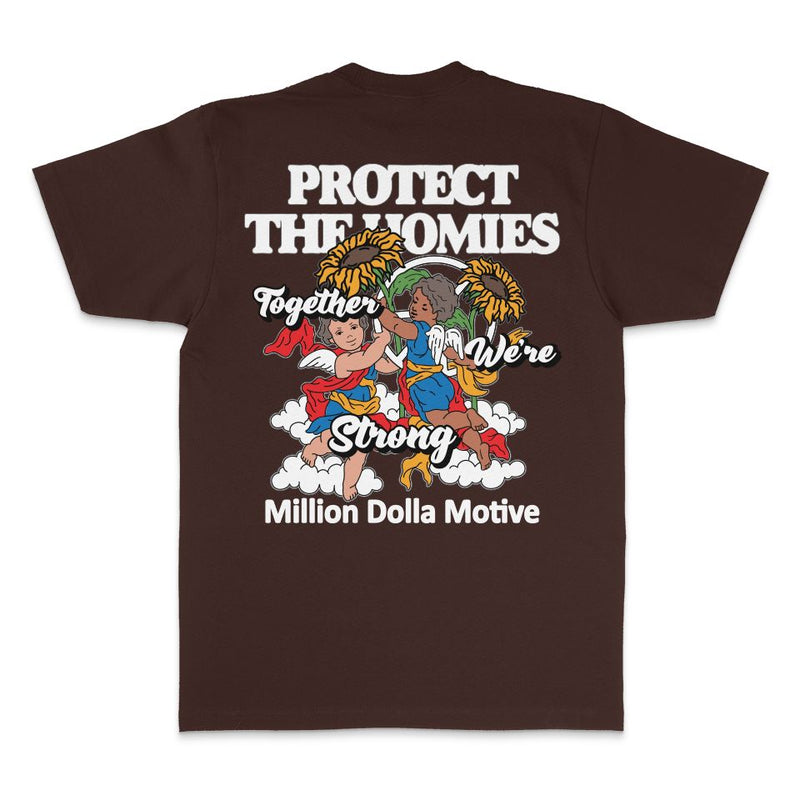 Protect the Homies - Brown T-Shirt