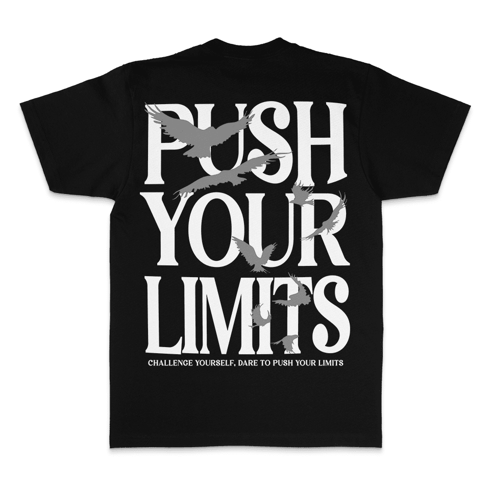 Push Your Limits - Black T-Shirt