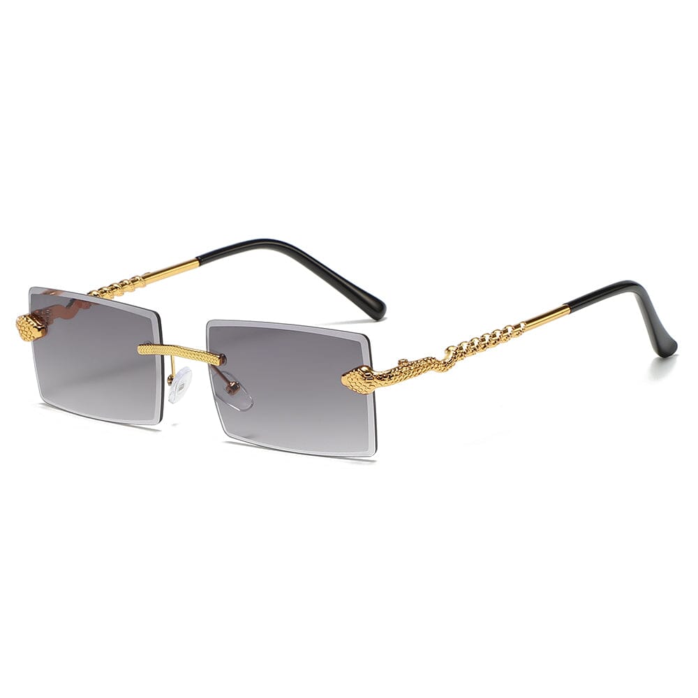 
                  
                    Python Rec - Gold & Grey Sunglasses
                  
                