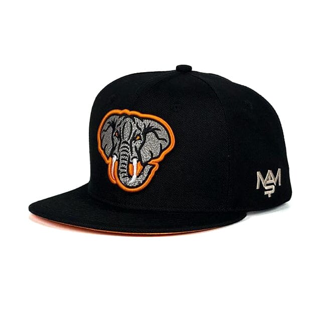 
                  
                    Rare Elephant - Black w/ Orange Snapback Cap
                  
                