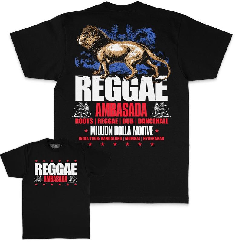 Reggae Ambasada - Black T-Shirt