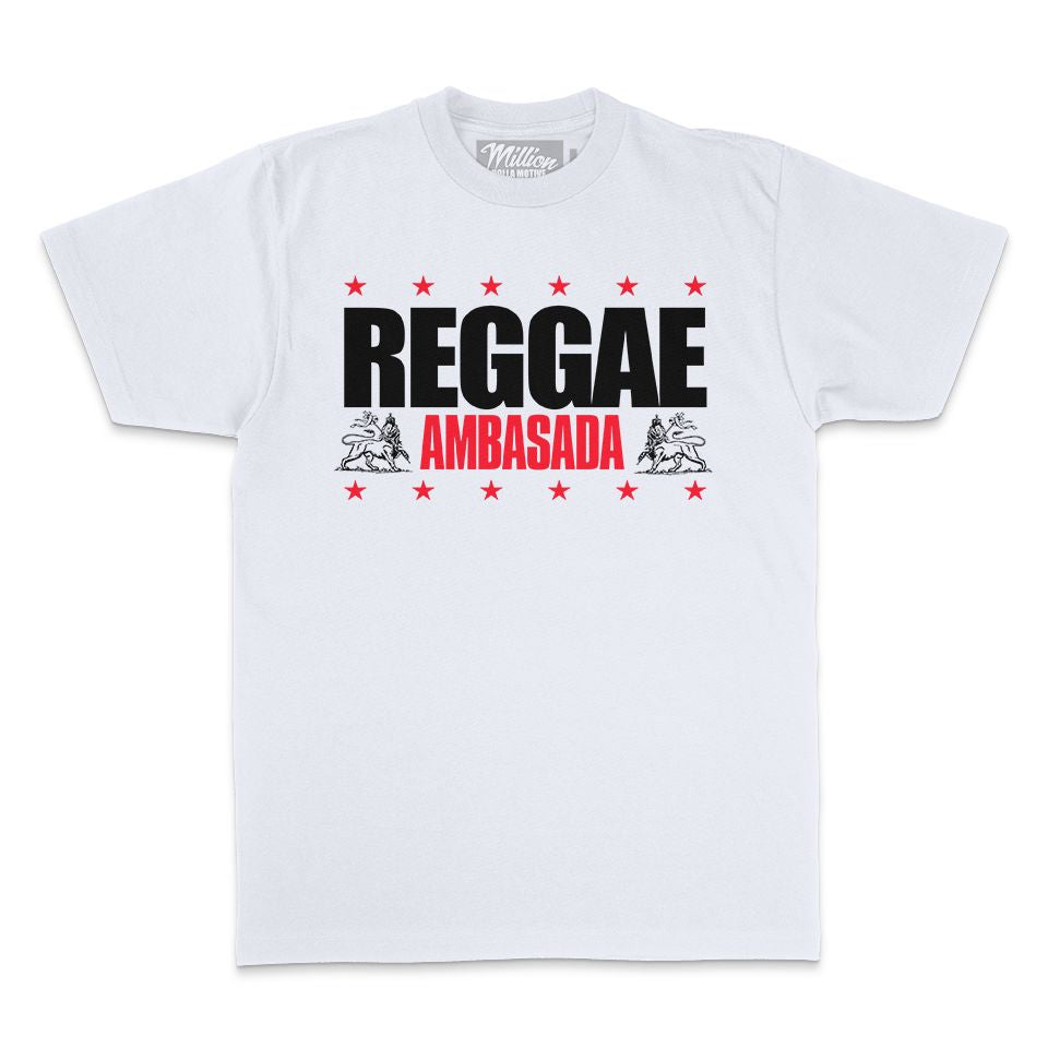 
                  
                    Reggae Ambasada - White T-Shirt
                  
                
