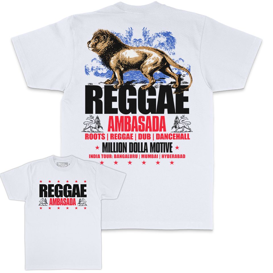
                  
                    Reggae Ambasada - White T-Shirt
                  
                