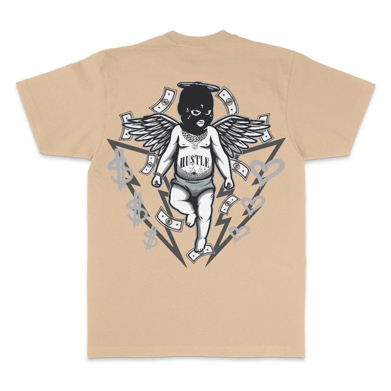 Relentless Hustle - Khaki T-Shirt T-Shirt Million Dolla Motive 