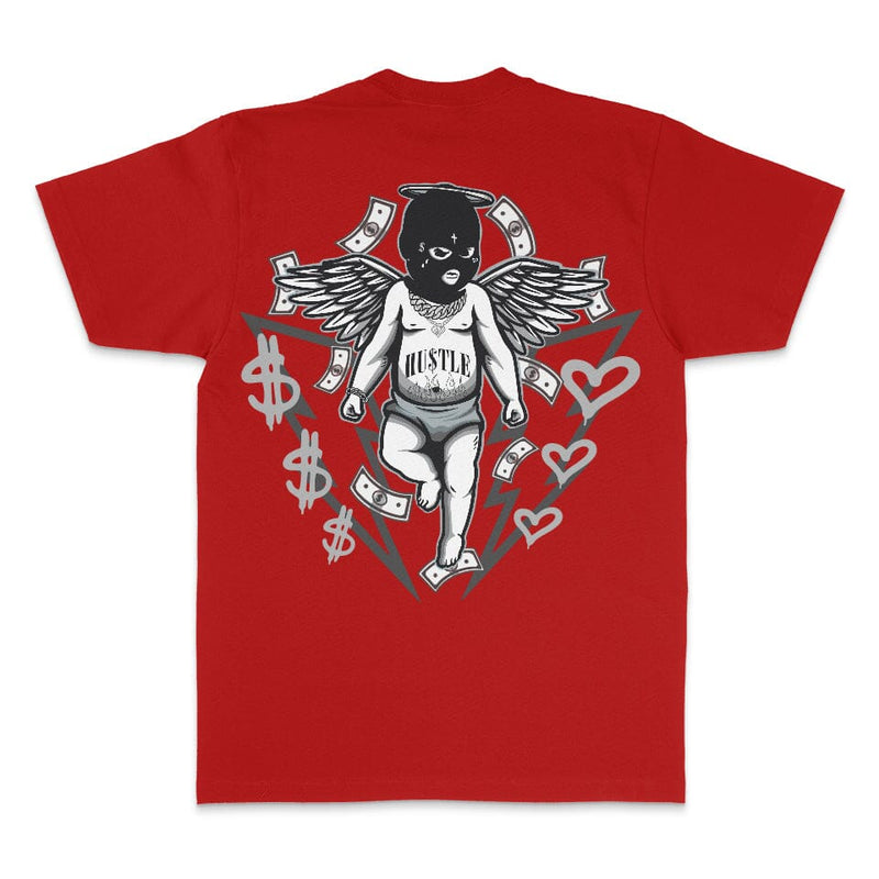 Relentless Hustle - Red T-Shirt T-Shirt Million Dolla Motive 