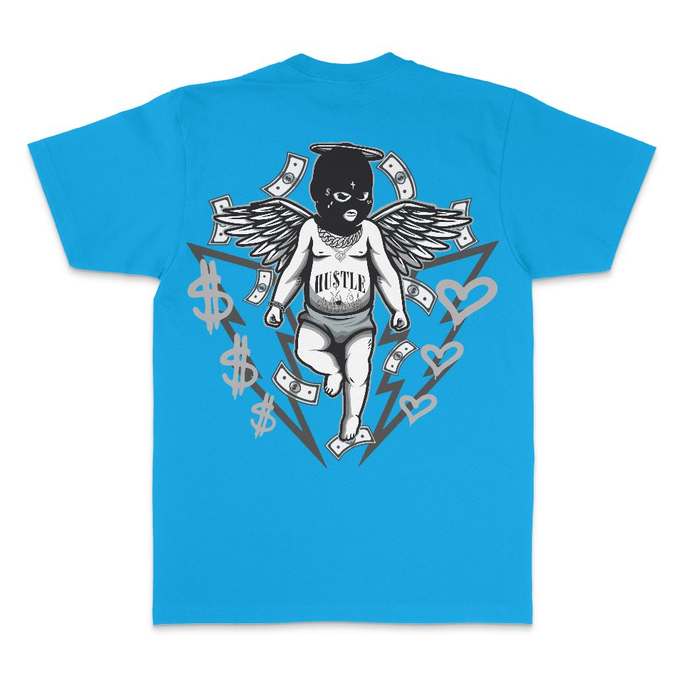 
                  
                    Relentless Hustle - Turquoise Blue T-Shirt
                  
                