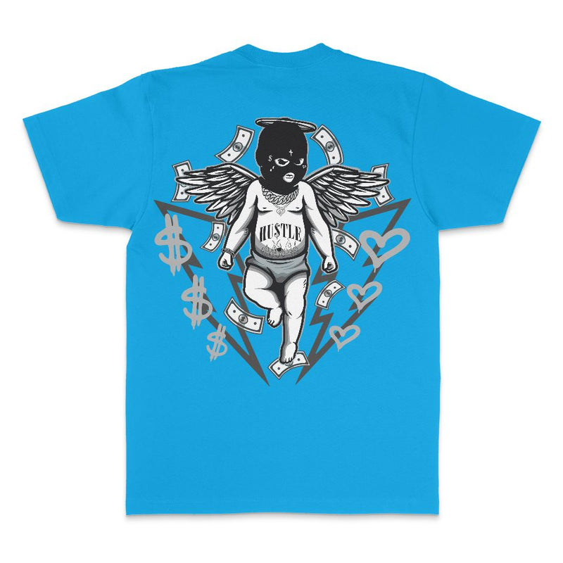 Relentless Hustle - Turquoise Blue T-Shirt