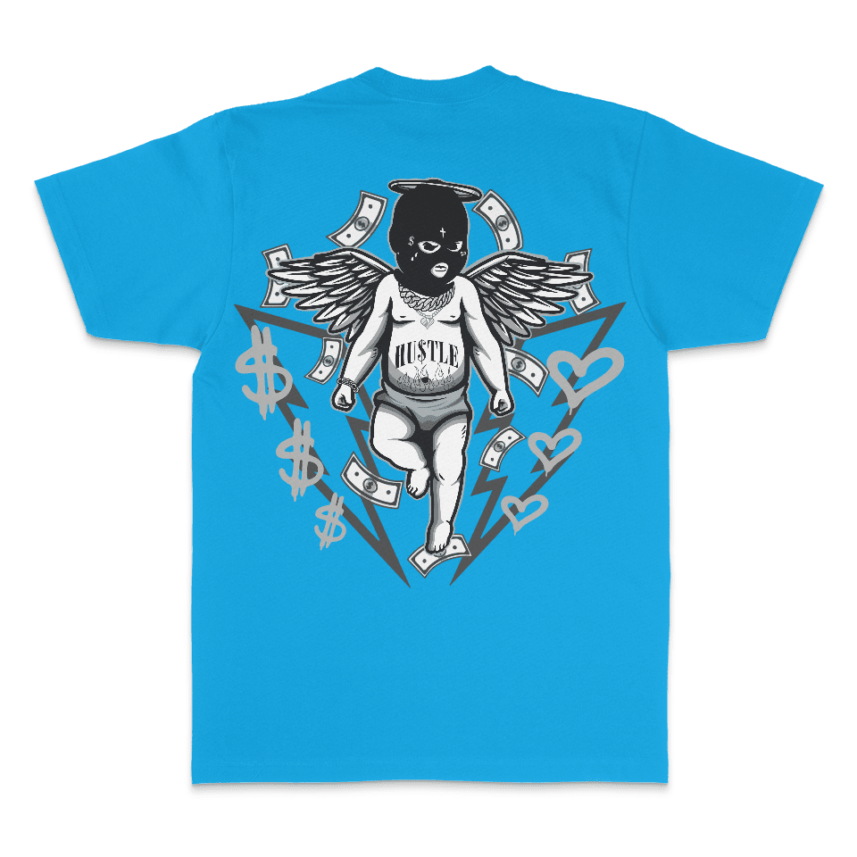 
                  
                    Relentless Hustle - Turquoise Blue T-Shirt
                  
                