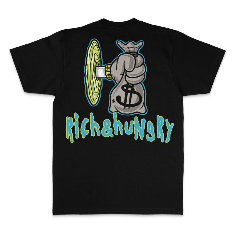 Rich & Hungry - Black T-Shirt