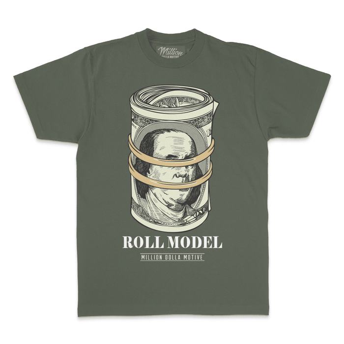 Roll Model - Olive T-Shirt