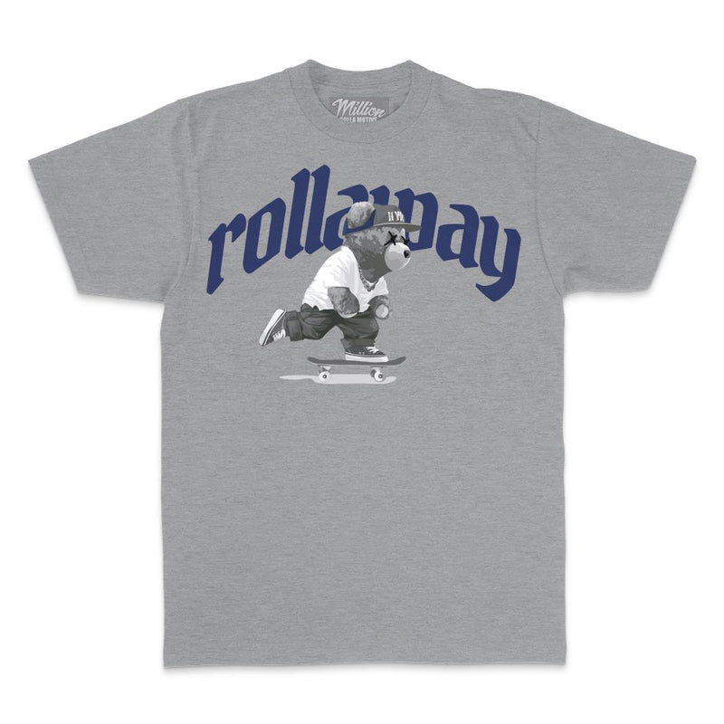 Rollaway Teddy - Heather Grey T-Shirt