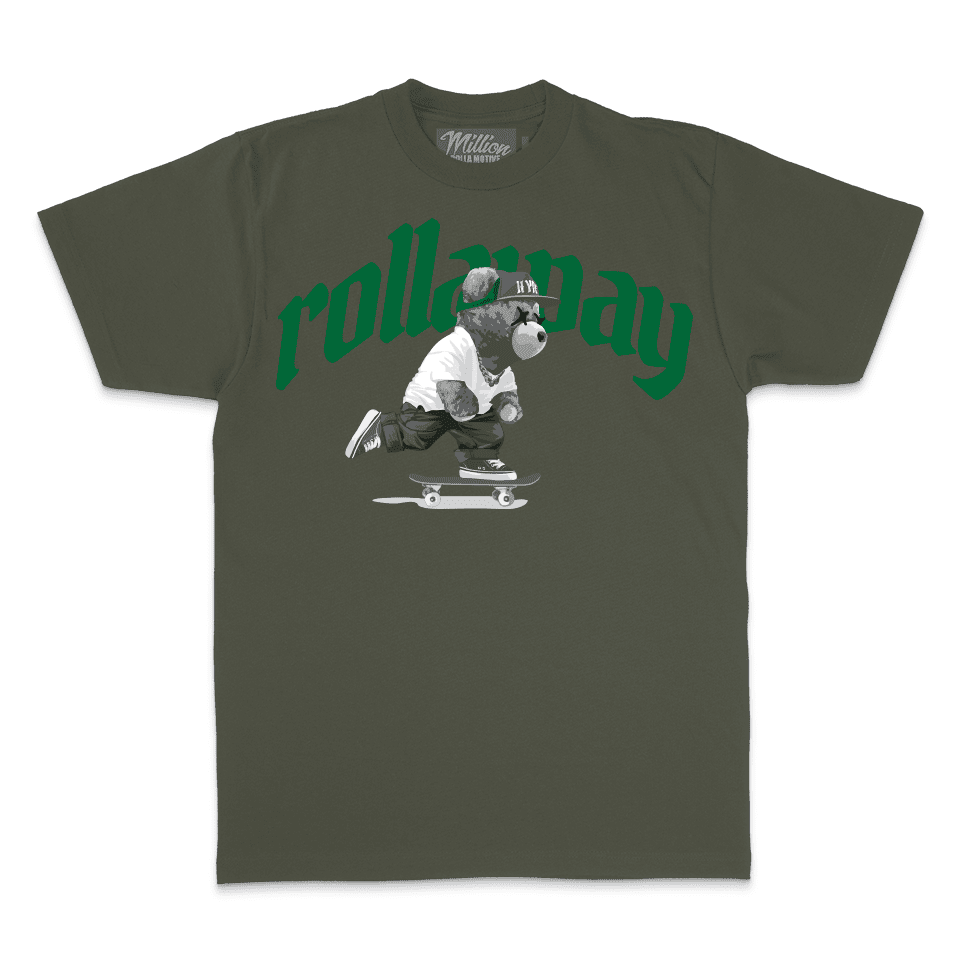 Rollaway Teddy - Olive T-Shirt