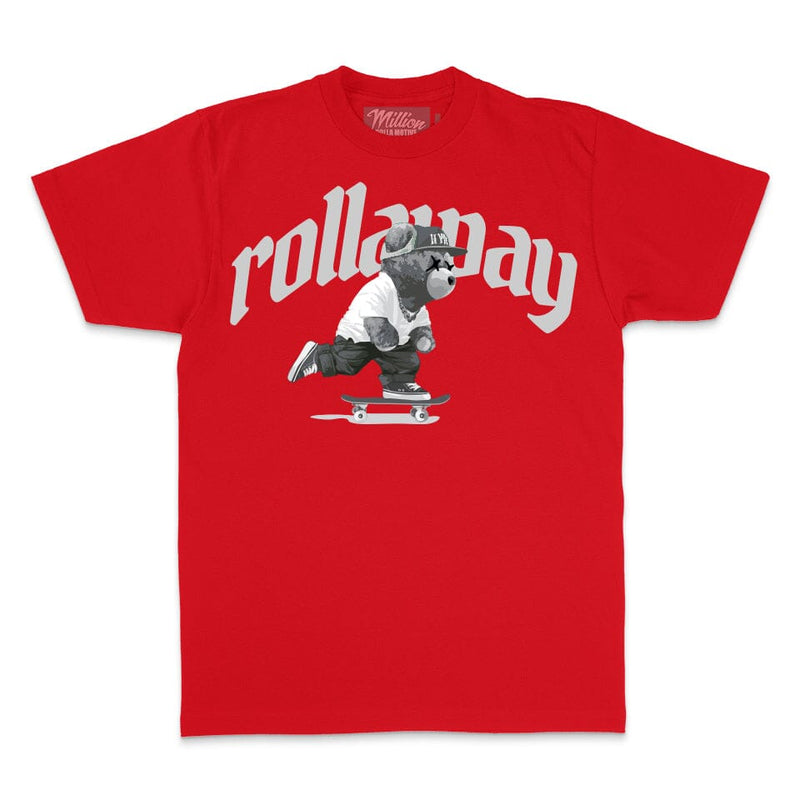 Rollaway Teddy - Red T-Shirt T-Shirt Million Dolla Motive 