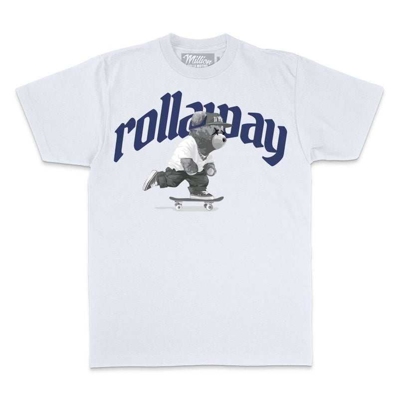 Rollaway Teddy - White T-Shirt