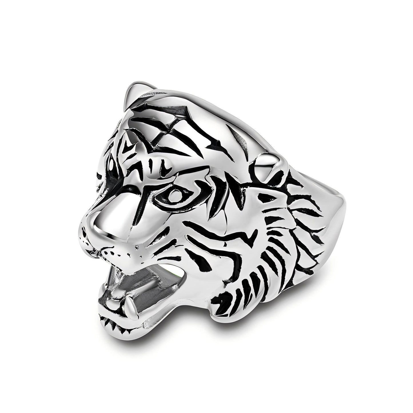 
                  
                    Tiger Head Ring
                  
                