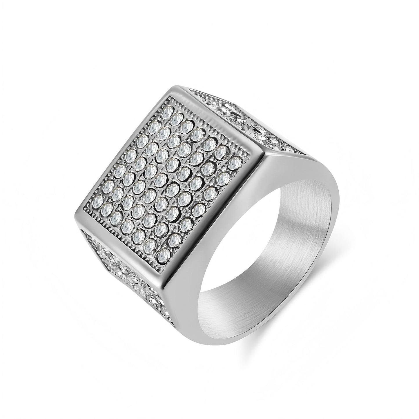 
                  
                    Seven Row Square Ring
                  
                