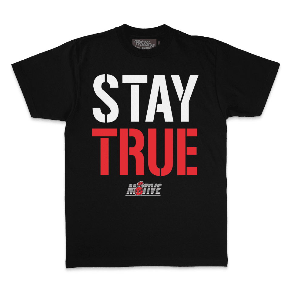 
                  
                    Stay True - Black T-Shirt
                  
                