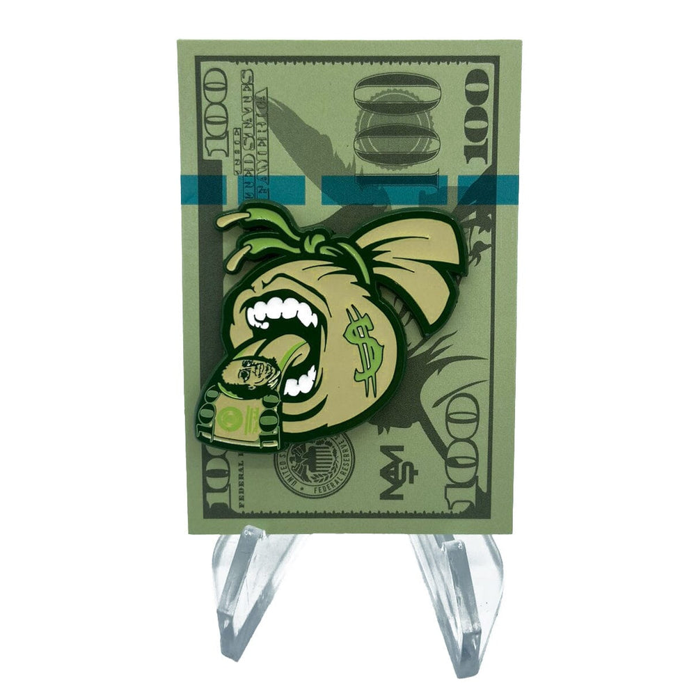 Screaming Money Bag - Enamel Pin