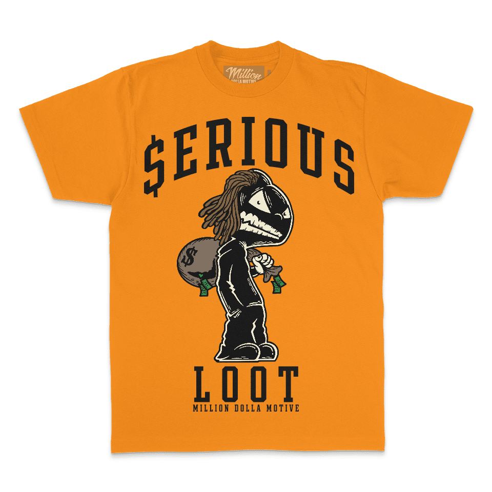 Serious Loot - Orange T-Shirt