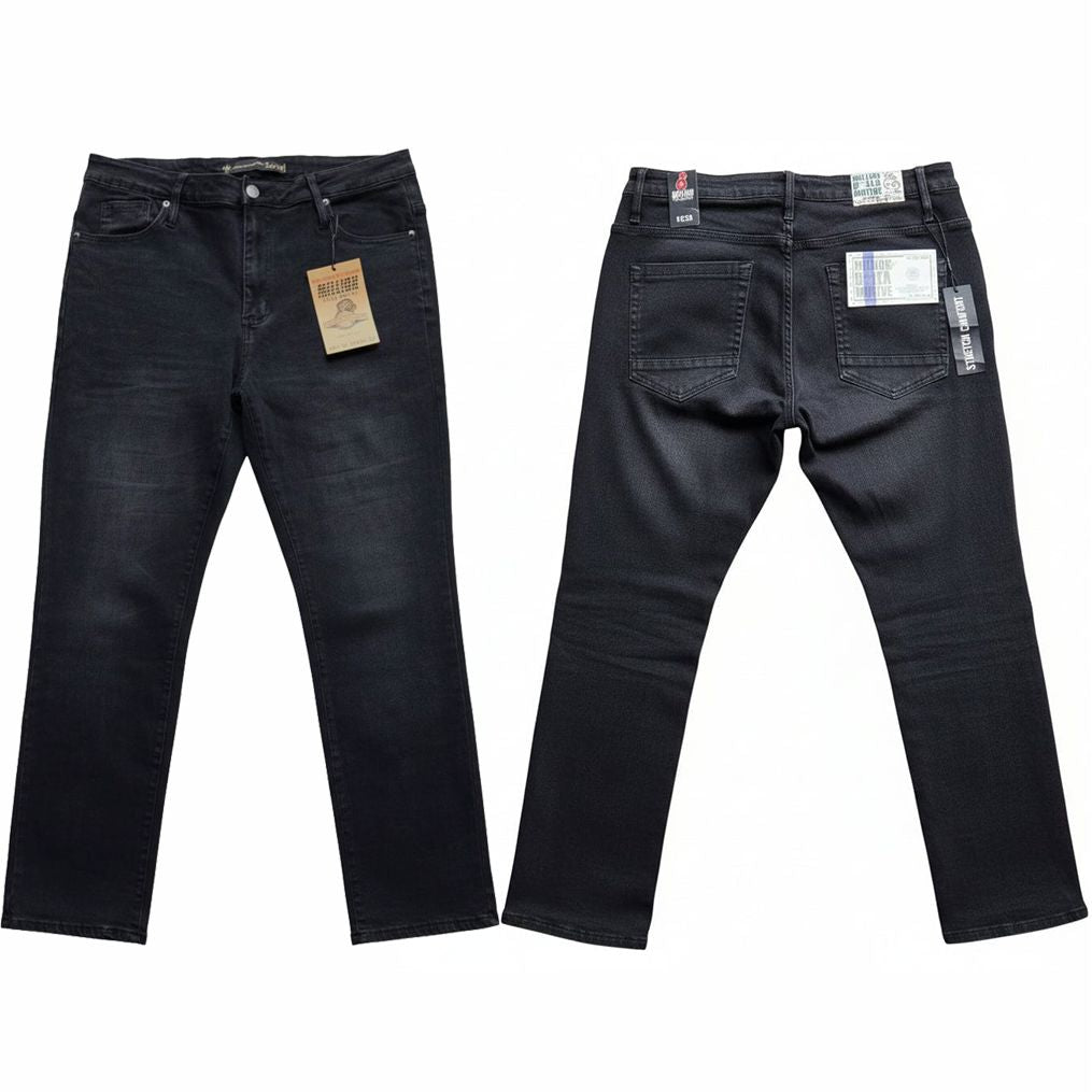 
                  
                    Shadow Black Taper Denim Pants
                  
                