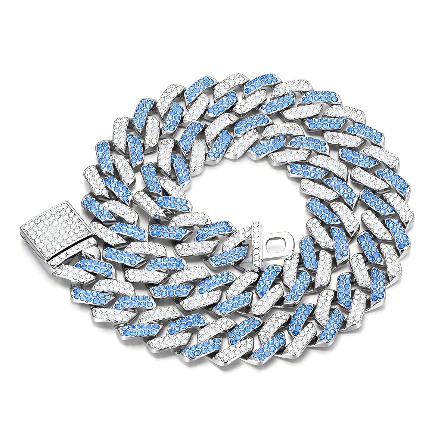 
                  
                    Prong Cuban Link with Buckle Clasp - JNK-008
                  
                